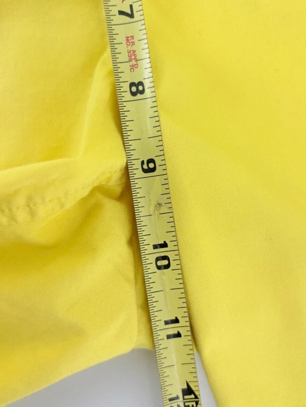 J.Crew Chino Bermuda Shorts Women's Yellow Preppy Minimalist Size 4